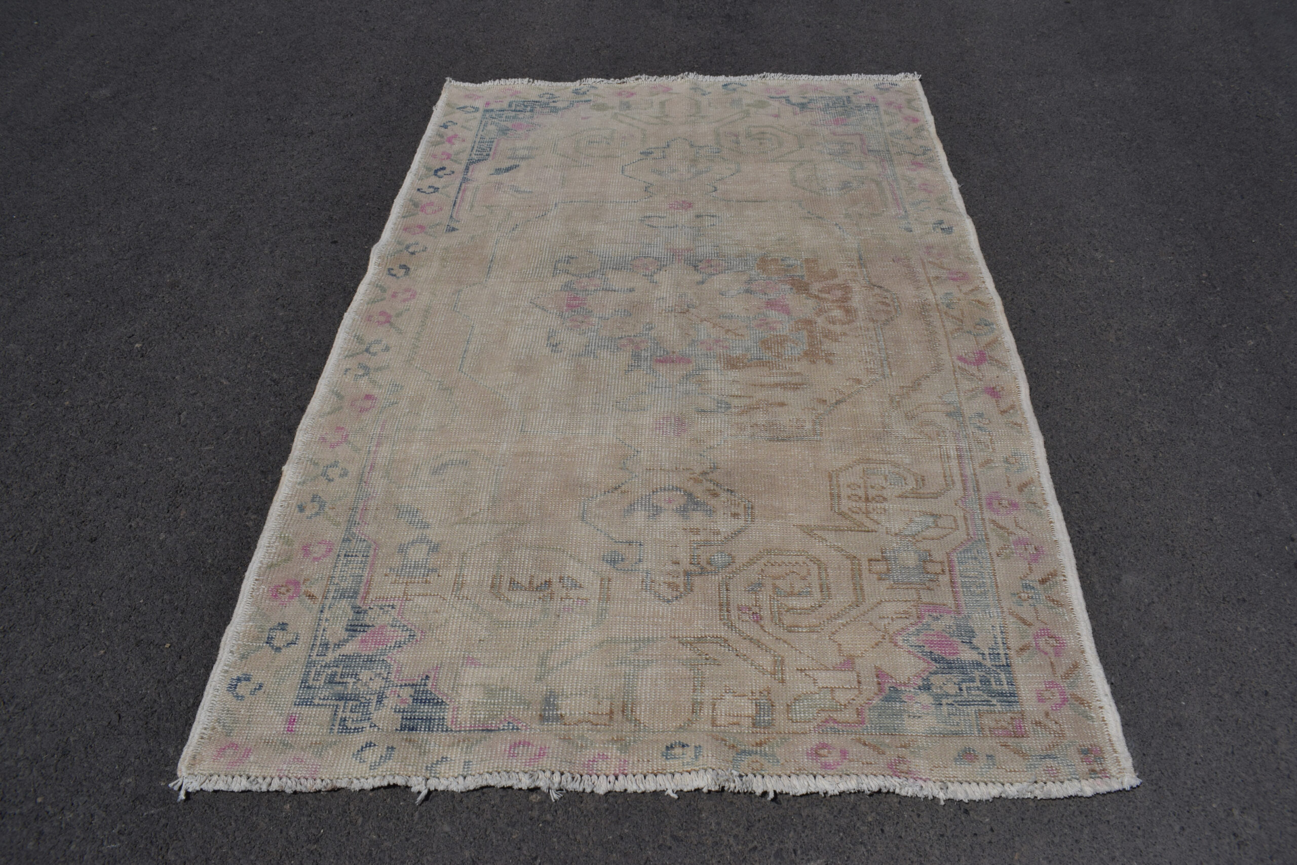 Muted Rug, Turkish Rug, 3.1x5.7 feet, Area Rug, Vintage Rug, Oriental Rug, Faded Rug, orders Antique Rug, Anatolian Wool Rug, Organic Rug, PR-5074